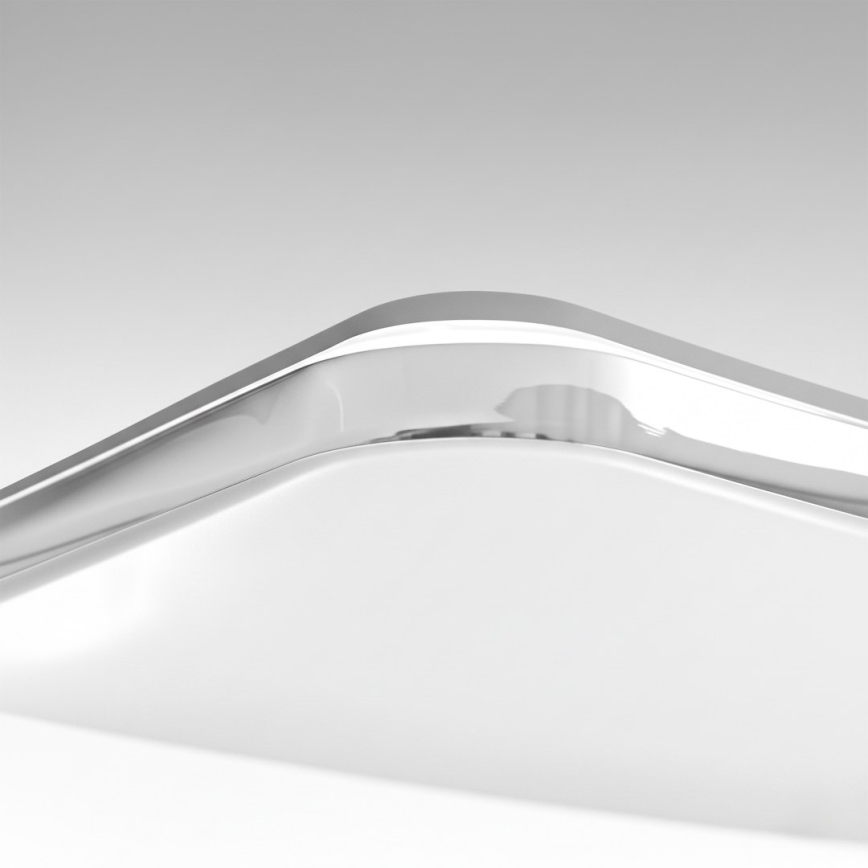 LED lubinis šviestuvas NEMO LED/36W/230V 50x50 cm blizgus chromas