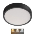 LED Lubinis šviestuvas NEXXO LED/21W/230V 3000/3500/4000K d. 22,5 cm juodos spalvos