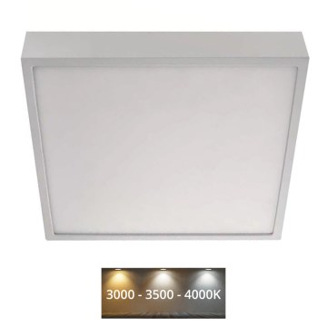 LED Lubinis šviestuvas NEXXO LED/28,5W/230V 3000/3500/4000K 30x30 cm baltas