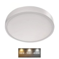 LED Lubinis šviestuvas NEXXO LED/28,5W/230V 3000/3500/4000K d. 30 cm baltos spalvos