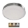 LED lubinis šviestuvas NEXXO LED/28,5W/230V 3000/3500/4000K diametras 30 cm blizgus chromas