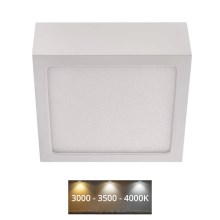 LED Lubinis šviestuvas NEXXO LED/7,6W/230V 3000/3500/4000K 12x12 cm baltas