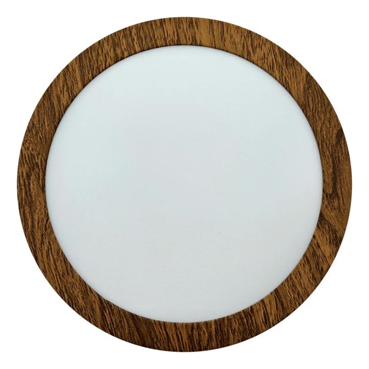 LED lubinis šviestuvas RING LED/12W/230V 4200K diametras 16 cm ruda