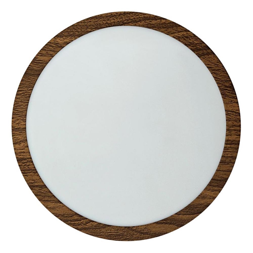 LED lubinis šviestuvas RING LED/18W/230V 4200K diametras 21 cm ruda