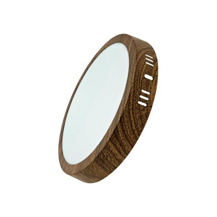 LED lubinis šviestuvas RING LED/18W/230V 4200K diametras 21 cm ruda
