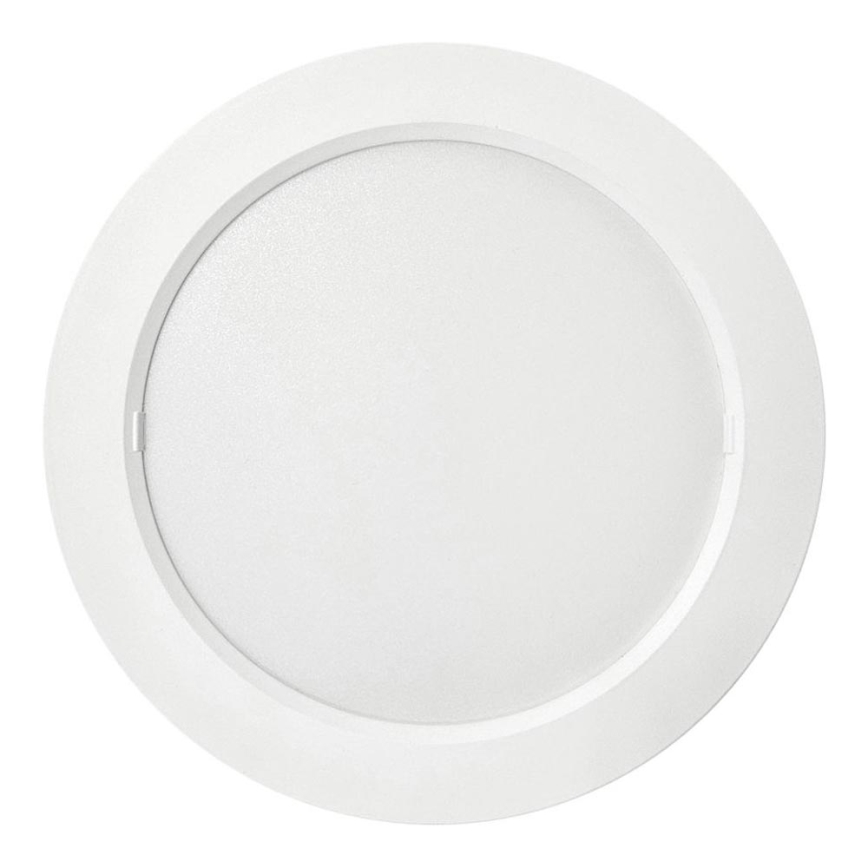 LED lubinis šviestuvas ROUND LED/12W/230V 4000K diametras 16,7 cm balta