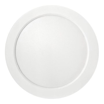 LED lubinis šviestuvas ROUND LED/18W/230V 4000K diametras 21,5 cm balta
