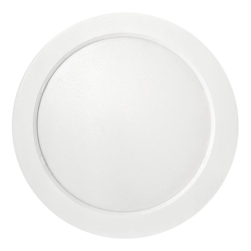 LED lubinis šviestuvas ROUND LED/18W/230V 4000K diametras 21,5 cm balta