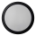 LED lubinis šviestuvas ROUND LED/24W/230V 4000K diametras 28,8 cm juoda