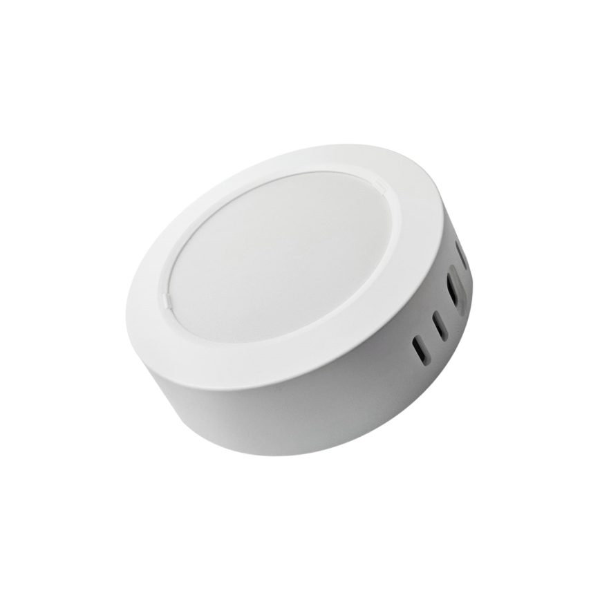 LED lubinis šviestuvas ROUND LED/6W/230V 4000K diametras 12,1 cm balta