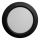 LED lubinis šviestuvas ROUND LED/6W/230V 4000K diametras 12,1 cm juoda