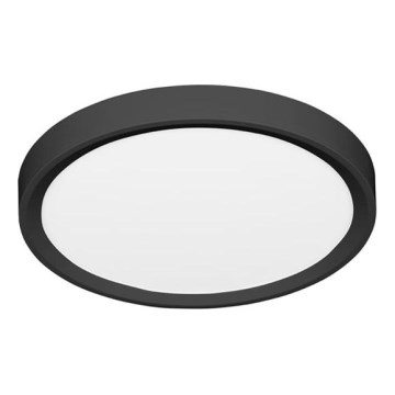 LED lubinis šviestuvas SALY LED/32W/230V 3000/4000/6000K diametras 40 cm IP40 juoda