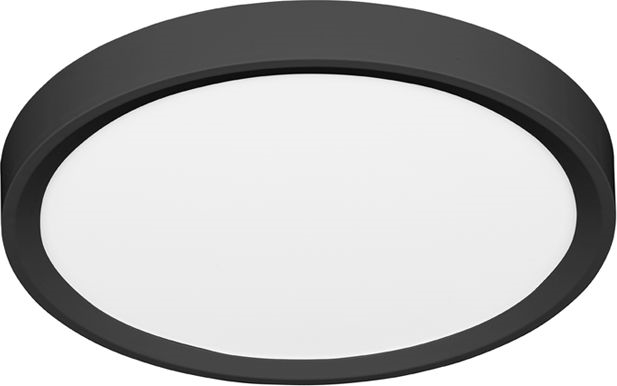 LED lubinis šviestuvas SALY LED/40W/230V 3000/4000/6000K diametras 50 cm IP40 juoda