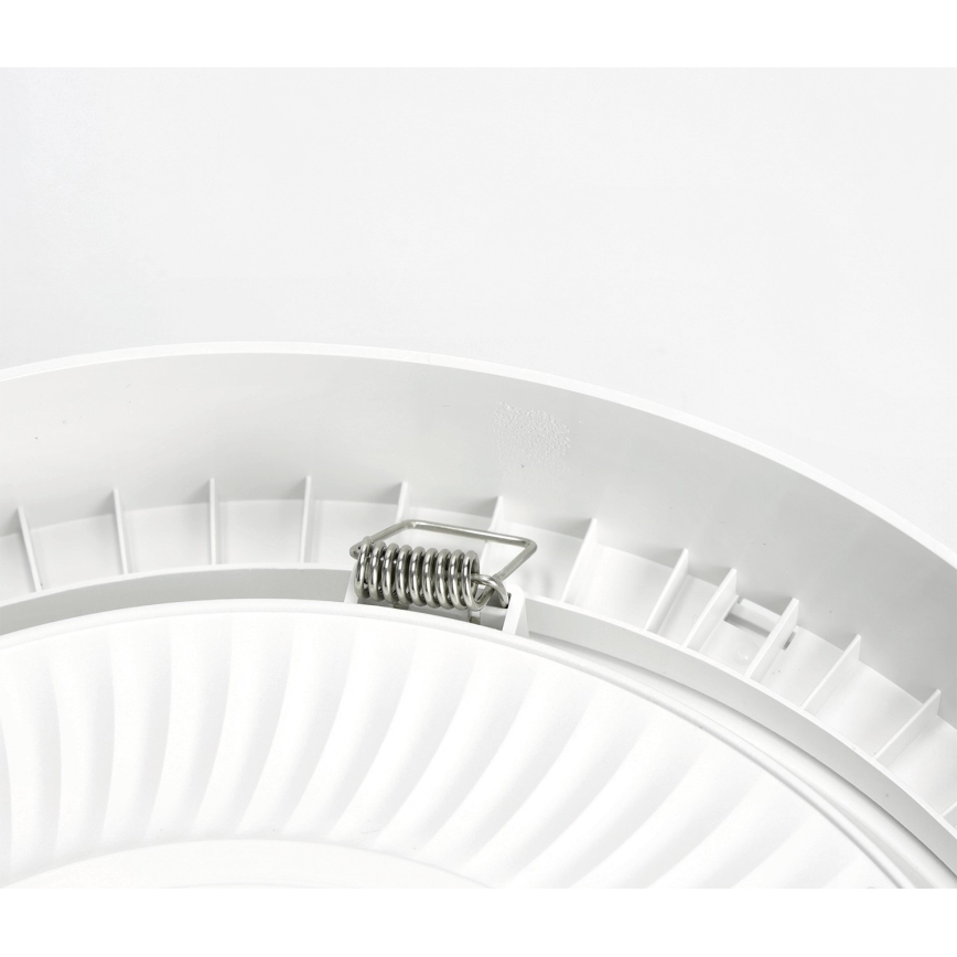 LED Lubinis šviestuvas SIGARO CIRCLE LED/18W/230V 4000K IP40
