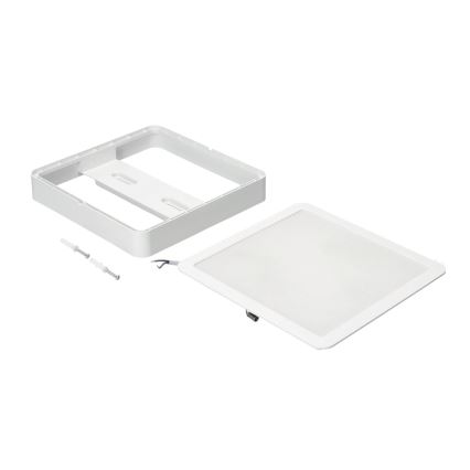 LED Lubinis šviestuvas SIGARO SQUARE LED/18W/230V 4000K IP40