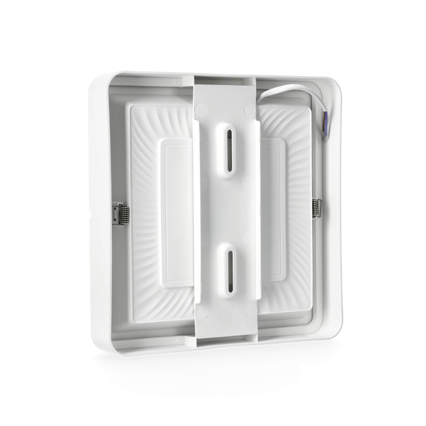 LED Lubinis šviestuvas SIGARO SQUARE LED/18W/230V 4000K IP40