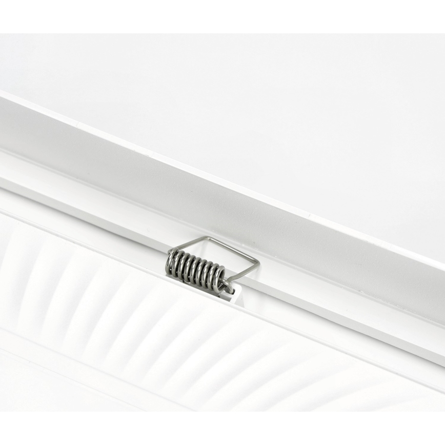 LED Lubinis šviestuvas SIGARO SQUARE LED/18W/230V 4000K IP40