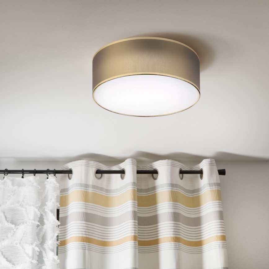 LED lubinis šviestuvas SIRJA, 20 W, 230 V, 4000 K, Ø 35 cm, ruda/auksinė