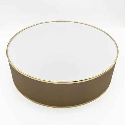 LED lubinis šviestuvas SIRJA, 20 W, 230 V, 4000 K, Ø 35 cm, ruda/auksinė