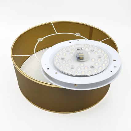 LED lubinis šviestuvas SIRJA, 20 W, 230 V, 4000 K, Ø 35 cm, ruda/auksinė