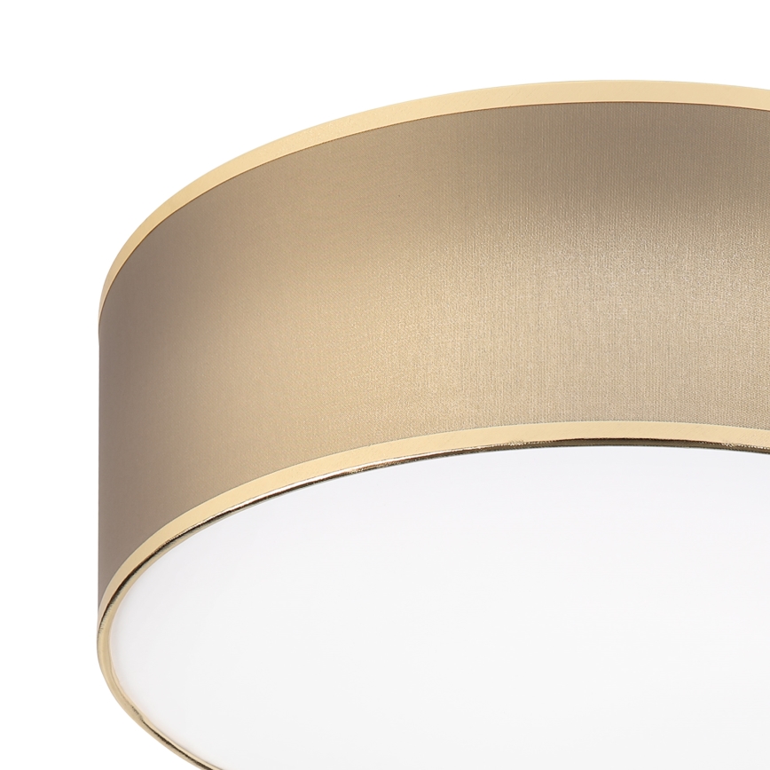 LED lubinis šviestuvas SIRJA, 20 W, 230 V, 4000 K, Ø 35 cm, ruda/auksinė