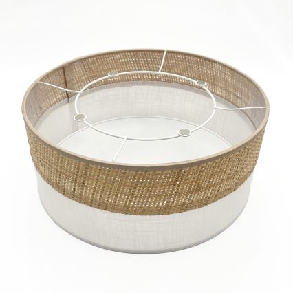 LED lubinis šviestuvas SIRJA BOHO LED/20W/230V 4000K skersmuo 35 cm smėlinė/balta