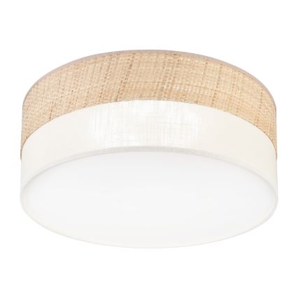 LED lubinis šviestuvas SIRJA BOHO LED/20W/230V 4000K skersmuo 35 cm smėlinė/kreminė