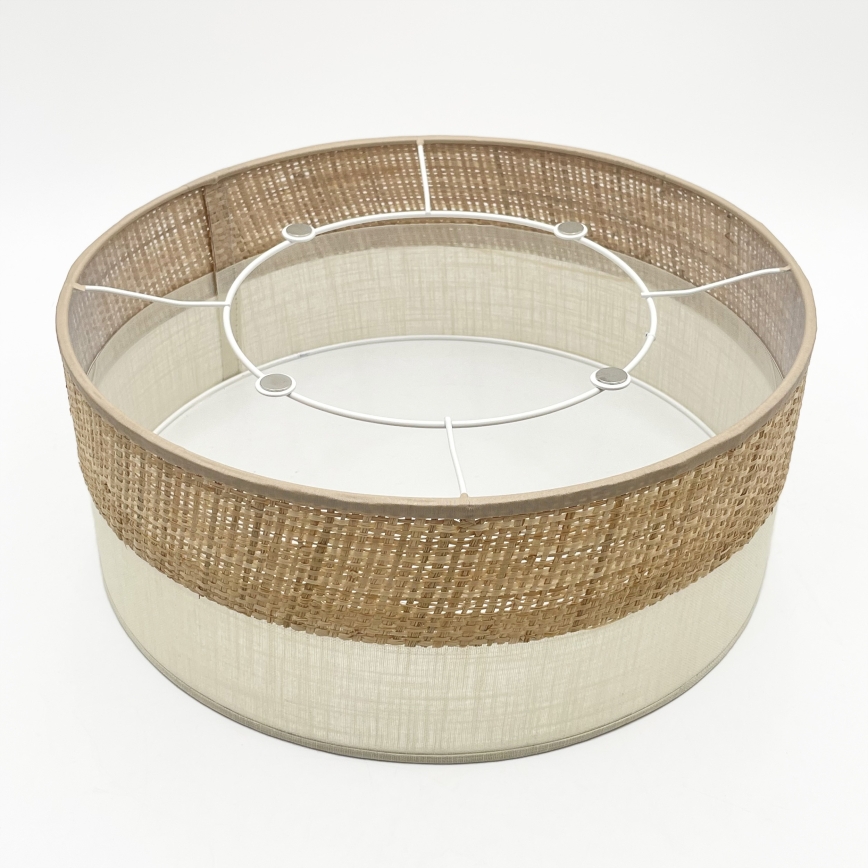 LED lubinis šviestuvas SIRJA BOHO LED/20W/230V 4000K skersmuo 35 cm smėlinė/kreminė