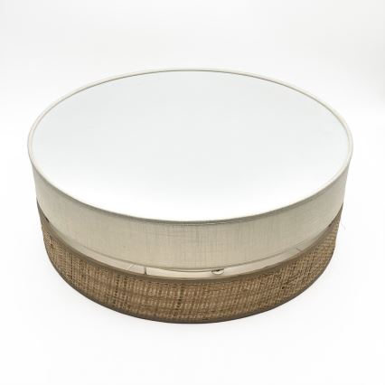 LED lubinis šviestuvas SIRJA BOHO LED/36W/230V 4000K skersmuo 45 cm smėlio/kreminė