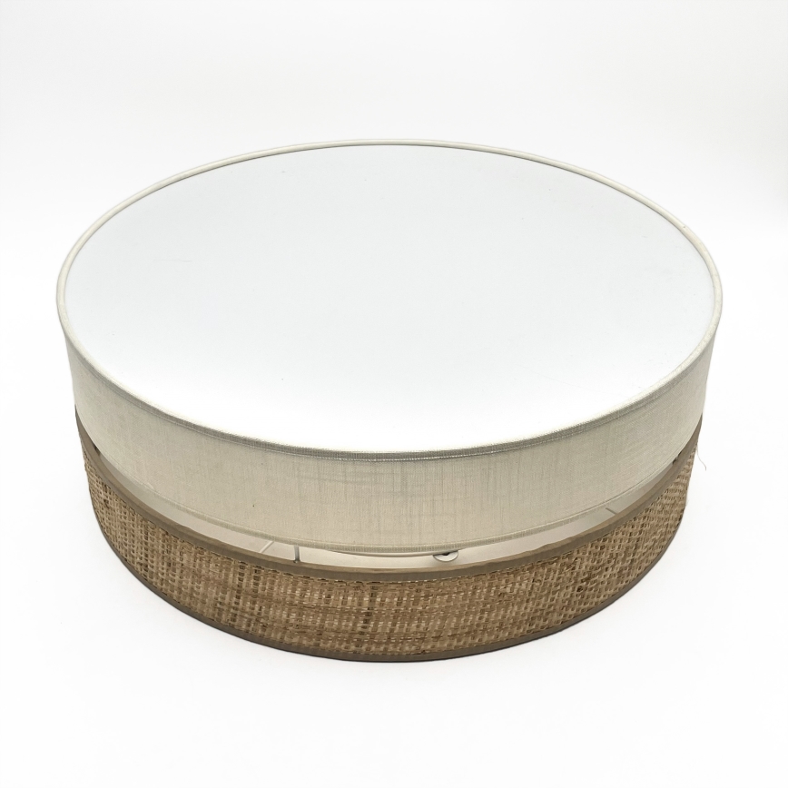 LED lubinis šviestuvas SIRJA BOHO LED/36W/230V 4000K skersmuo 45 cm smėlio/kreminė