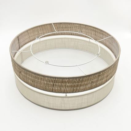 LED lubinis šviestuvas SIRJA BOHO LED/36W/230V 4000K skersmuo 45 cm smėlio/kreminė