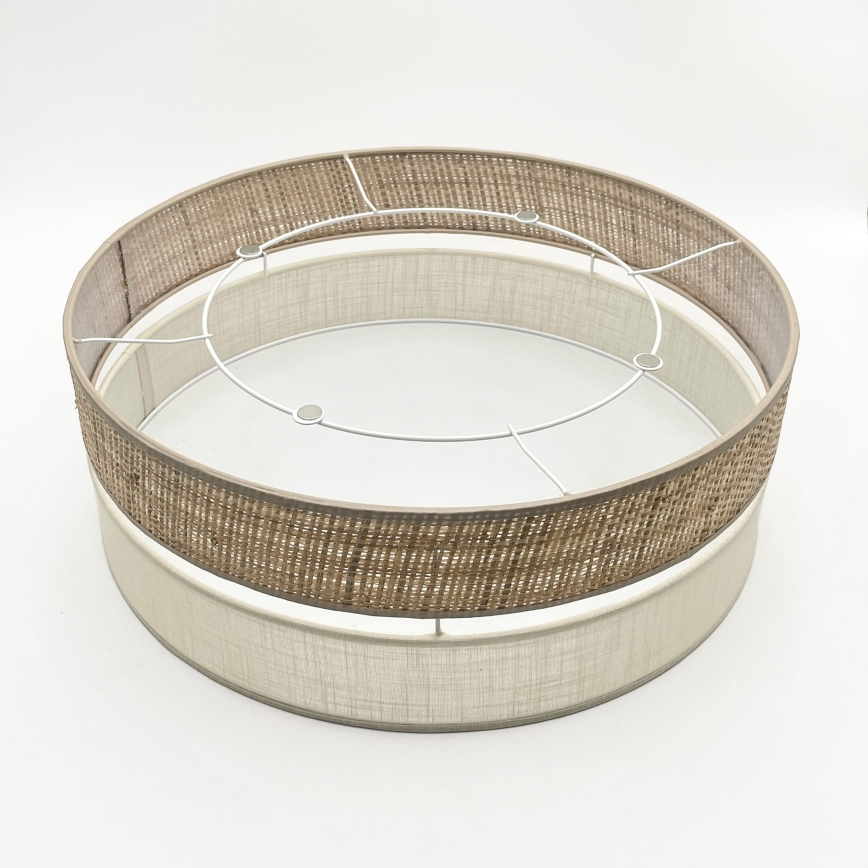 LED lubinis šviestuvas SIRJA BOHO LED/36W/230V 4000K skersmuo 45 cm smėlio/kreminė