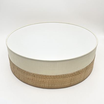 LED lubinis šviestuvas SIRJA BOHO LED/36W/230V 4000K skers. 45 cm smėlio/kreminė