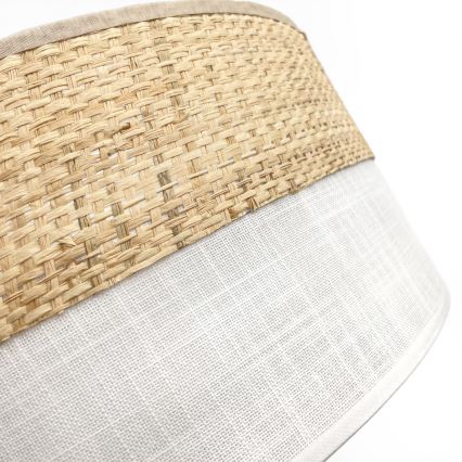 LED lubinis šviestuvas SIRJA BOHO LED/36W/230V 4000K skersmuo 45 cm smėlinė/balta