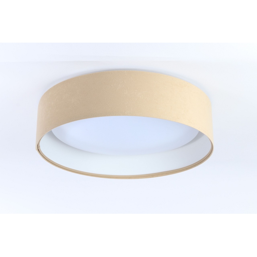 LED Reguliuojamas lubinis šviestuvas SMART GALAXY LED/36W/230V Wi-Fi Tuya smėlio spalvos/baltas + valdymo pultas