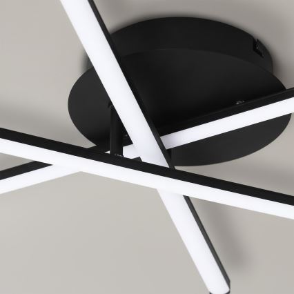 LED lubinis šviestuvas STICK LED/12W/230V juodas