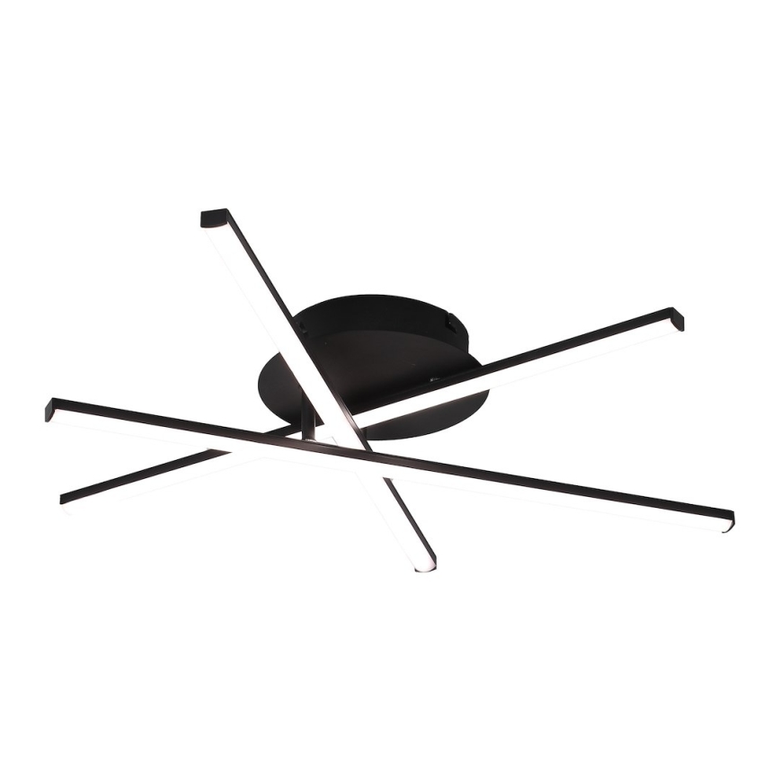 LED lubinis šviestuvas STICK LED/12W/230V juodas