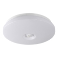 LED lubinis šviestuvas su judesio ir sutemų jutikliu FOGLER LED/12W/230V, Ø 28 cm