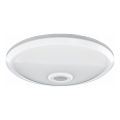 LED lubinis šviestuvas su judesio ir sutemų jutikliu LED/12W/230V skersmuo 29 cm balta