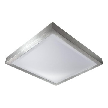 LED lubinis šviestuvas su judesio ir sutemų jutikliu VITALI LED/24W/230V 4000K 33x33 cm matinis chromas