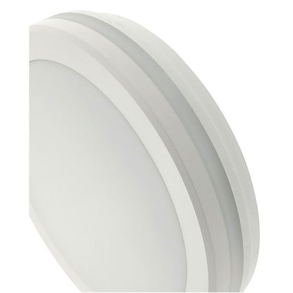 LED lubinis šviestuvas su judesio jutikliu LED/20W/230V 3000/4000/6500K skersmuo 230 cm IP54 pilkas