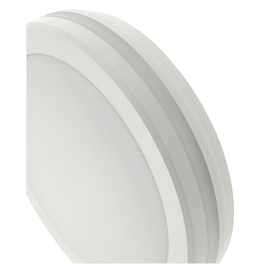 LED lubinis šviestuvas su judesio jutikliu LED/20W/230V 3000/4000/6500K skersmuo 230 cm IP54 pilkas
