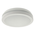 LED lubinis šviestuvas su judesio jutikliu LED/20W/230V 3000/4000/6500K skersmuo 230 cm IP54 pilkas
