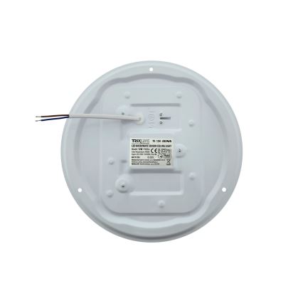 LED lubinis šviestuvas su judesio jutikliu LENA LED/12W/230V Ø 25,7 cm baltas