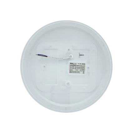 LED lubinis šviestuvas su judesio jutikliu LENA LED/18W/230V, skersmuo 32,5 cm, baltas