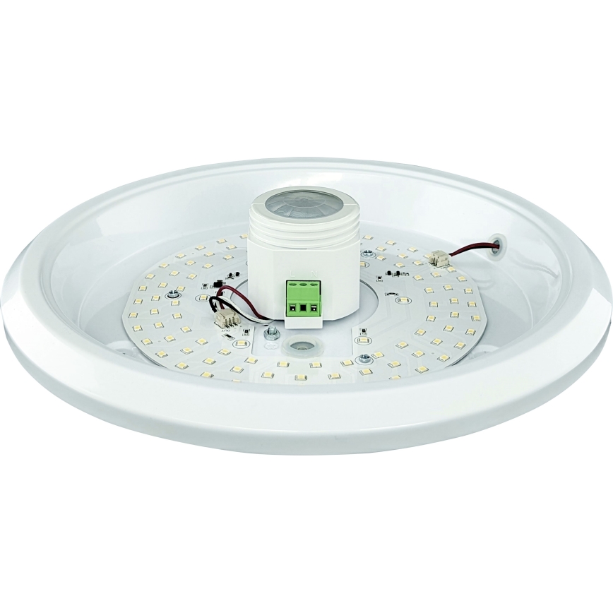 LED lubinis šviestuvas su jutikliu ir avarinis modulis MANA LED/16W/230V1500 mAh 4000K
