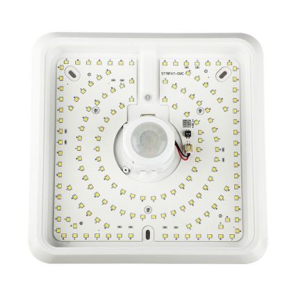 LED lubinis šviestuvas su jutikliu LED/12W/230V 3000/4000/6000K balta