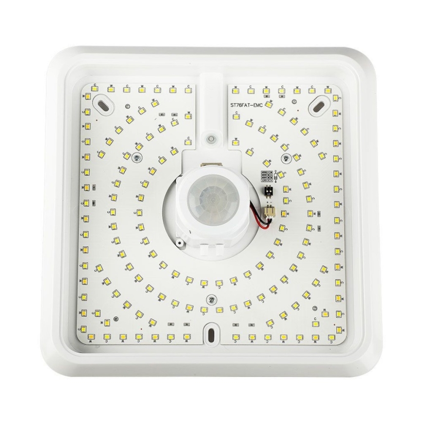 LED lubinis šviestuvas su jutikliu SAMSUNG CHIP LED/12W/230V 3000/4000/6000K balta