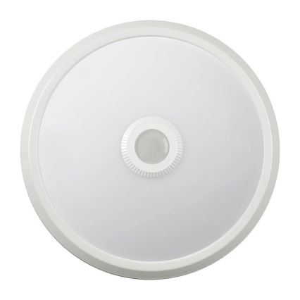 LED lubinis šviestuvas su jutikliu SAMSUNG CHIP LED/12W/230V 3000/4000/6000K diametras 29 cm balta
