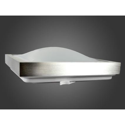 LED lubinis šviestuvas su judesio ir sutemų jutikliu VITALI LED/24W/230V 4000K 33x33 cm matinis chromas